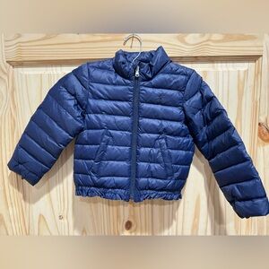 Toddler Polo Ralph Lauren Puffer Jacket with Ruffles